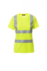 Żółty Fluo damski T-Shirt Payper Avenue - Nadruk