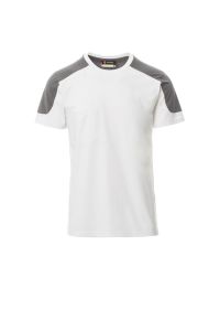 Biały Męski T-Shirt Payper Corporate 001464 - z nadrukiem