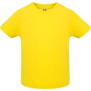 Żółta dziecięca koszulka ROLY BABY 6564 - z własnym logo
