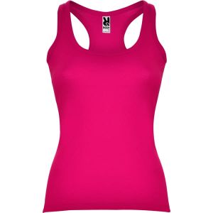 Różowa damski top ROLY CAROLINA 6517 - z firmowym logo