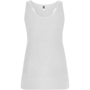 Tani biały damski top ROLY BRENDA 6535 - z własnym logo