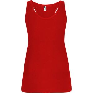 Tani czerwony damski top ROLY BRENDA 6535 - własne logo