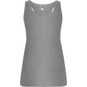 Tani szary damski top ROLY BRENDA 6535 - personalizowany