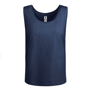 Granatowy damski t-shirt ROLY NARA 6536 - z firmowym logo