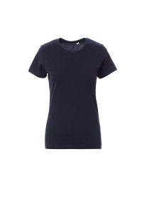 Granatowy T-Shirt Damski Payper Free Lady 001047 - Nadruk