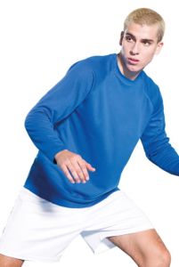Koszulka Sportowa z Długim Rękawem - SPORTMAN LS - Odzież Męska z Własnym Nadrukiem
