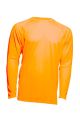 Koszulka Sportowa z Długim Rękawem  JHK T-SHIRT SPORT MAN LS Orange Fluor