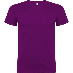 Purpurowa dziecięca koszulka ROLY BEAGLE 6554 - własne logo