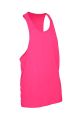 Sportowy T-Shirt  JHK TSUA LBCH URBAN  BEACH Fucsia Fluor