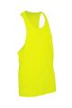 Sportowy T-Shirt  JHK TSUA  LBCH URBAN  BEACH Gold Fluor