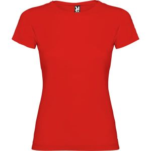 Czerwona dziecięca koszulka ROLY JAMAICA 6627 - z logo firmy