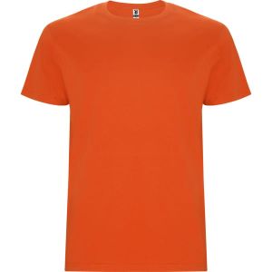 Pomarańczowa dziecięca koszulka ROLY STAFFORD 6681 - z logo