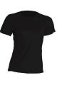 Koszulka Damska z Krótkim Rękawem JHK SPORT LADY Black