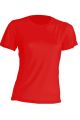 Koszulka Damska z Krótkim Rękawem JHK SPORT LADY Red