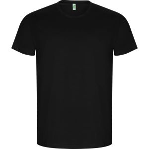 Czarny dziecięcy t-shirt ROLY GOLDEN 6690 - z nadrukiem