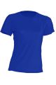 Koszulka Damska z Krótkim Rękawem JHK SPORT LADY Royal Blue