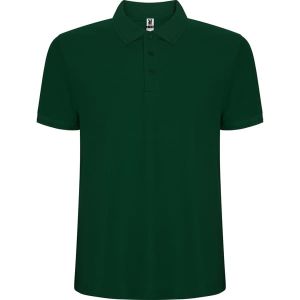 Ciemnozielona męska polówka ROLY PEGASO PREMIUM 6609 - logo