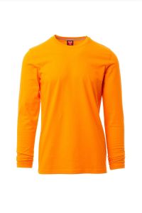 Pomarańczowy T-Shirt Męski Payper Pineta 000839 - Logo