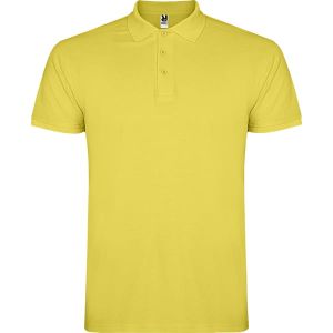 Kukurydziana męska koszulka polo ROLY STAR 6638 - swoje logo