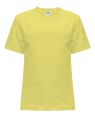 Bluzka z Krótkim Rękawem JHK TSRK 150 Light Yellow