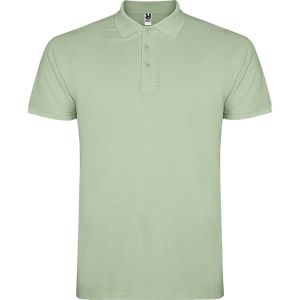 Mglista męska koszulka polo ROLY STAR 6638 - z logo firmy
