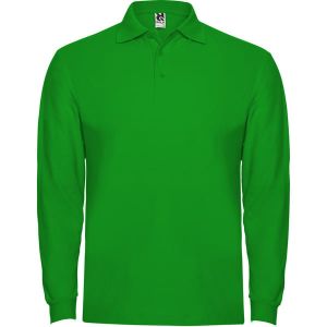 Zielone męskie polo ROLY ESTRELLA L/S 6635 - custom