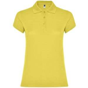Kukurydziane damskie polo ROLY STAR WOMAN 6634 - własne logo