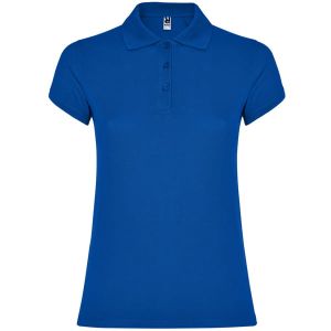 Niebieska damskie polo ROLY STAR WOMAN 6634 - personalizacja