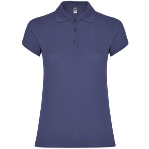 Dżinsowe damskie polo ROLY STAR WOMAN 6634 - z logo firmy