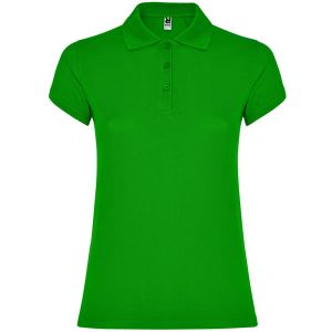 Trawiste damskie polo ROLY STAR WOMAN 6634 - własna grafika