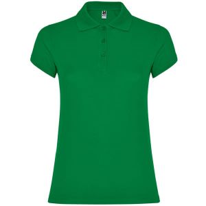 Zielone damskie polo ROLY STAR WOMAN 6634 - z własnym haftem