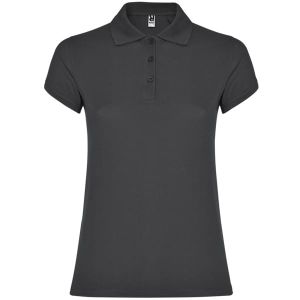 Grafitowe damskie polo ROLY STAR WOMAN 6634 - swój nadruk