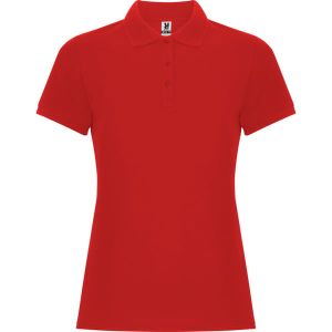 Czerwone damskie polo ROLY PEGASO WOMAN PREMIUM - swoje logo