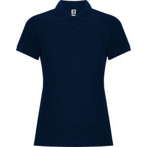 Granatowe damskie polo ROLY PEGASO WOMAN PREMIUM - z logo