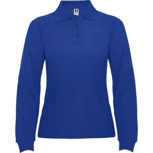 Niebieske damskie polo ROLY ESTRELLA WOMAN - własna grafika