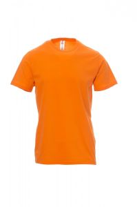 Pomarańczowy T-Shirt Męska Payper Print 001048 - Logo
