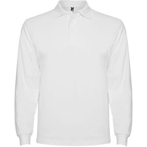 Biała dziecięca polówka ROLY ESTRELLA L/S 6635 - własny wzór