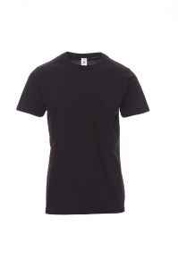 Czarny Męski T-Shirt Payper Print 001048 - Nadruki