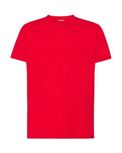 Czerwony T-shirt męski JHK TSUA150RD - odzież reklamowa