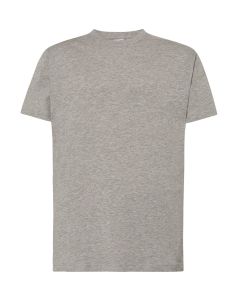 Szary T-shirt męski bawełniany JHK TSUA150GM - custom