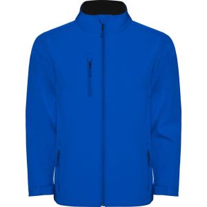 Niebieski męski softshell ROLY NEBRASKA - z własnym haftem