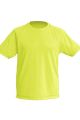 Koszulka Sportowa dla Dziecka  JHK SPORT KID Gold Fluor