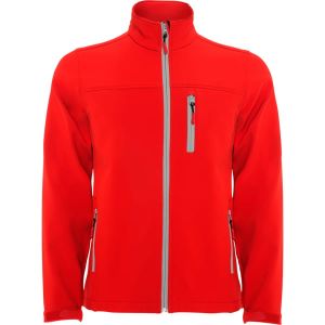 Czerwone męska kurtka softshell ROLY ANTARTIDA - własne logo