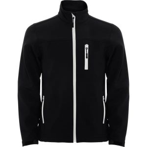 Czarna męska kurtka softshell ROLY ANTARTIDA - swój nadruk