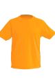 Koszulka Sportowa dla Dziecka  JHK SPORT KID Orange Fluor