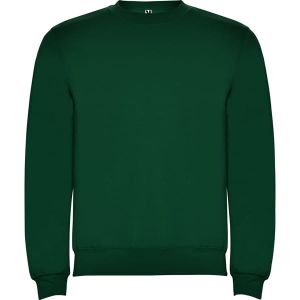 Zieleń butelkowa CLASICA 1070 - Bluza męska z nadrukiem