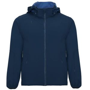 Granatowy męski softshell ROLY SIBERIA - z własnym logo