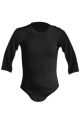 Body Dziecięce z Długim Rękawem JHK TSRB BODY LS Black