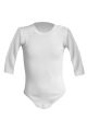 Body Dziecięce z Długim Rękawem JHK TSRB BODY LS White