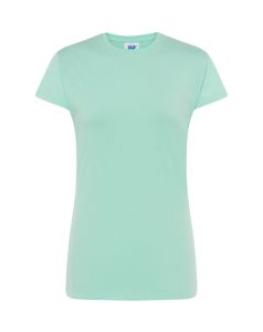 T-shirt damski Mint Green JHK TSRLCMFMG - odzież reklamowa